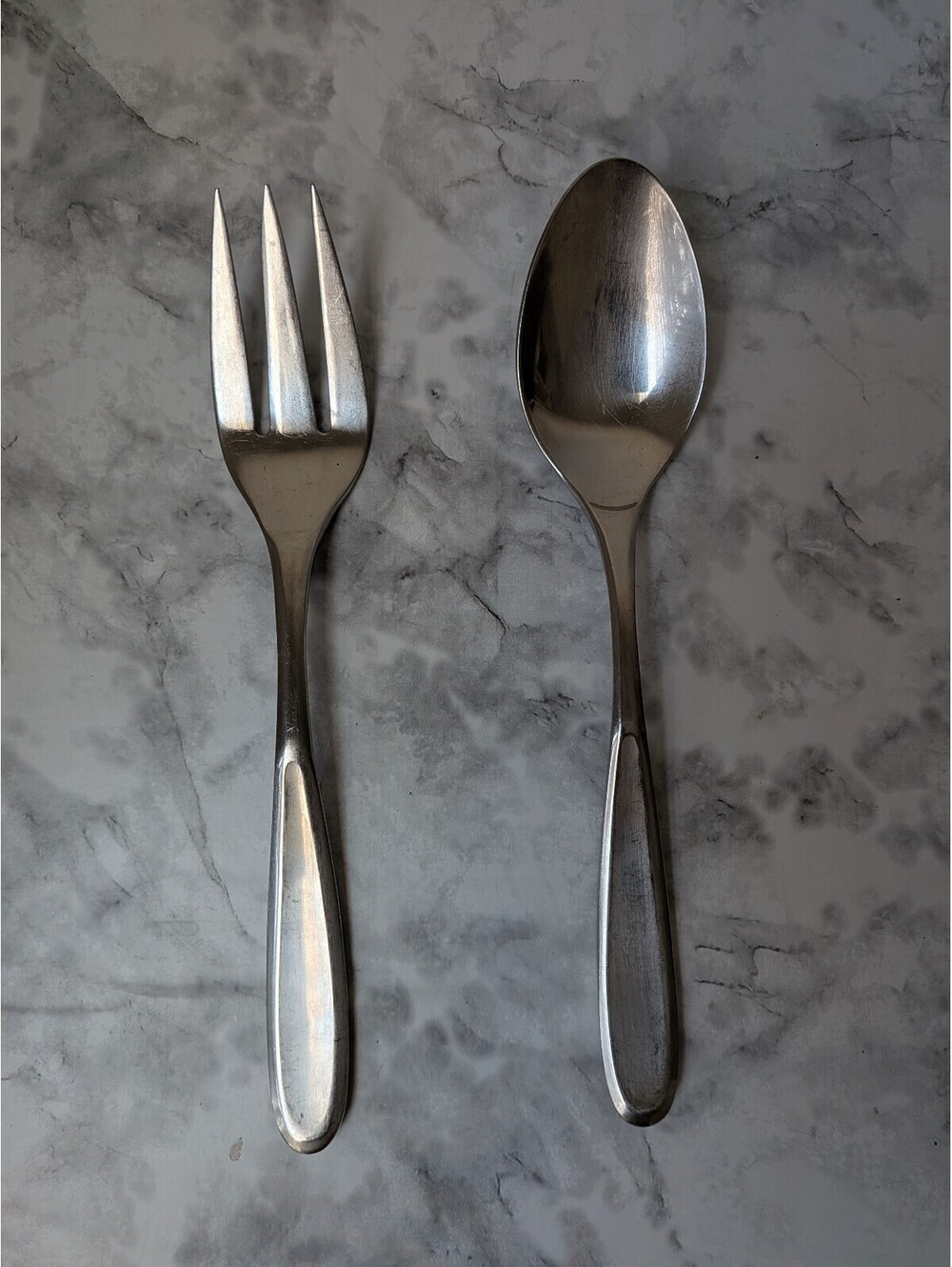 Splendide Serving Spoon & Meat Fork 18/10 Stainless Steel Korea